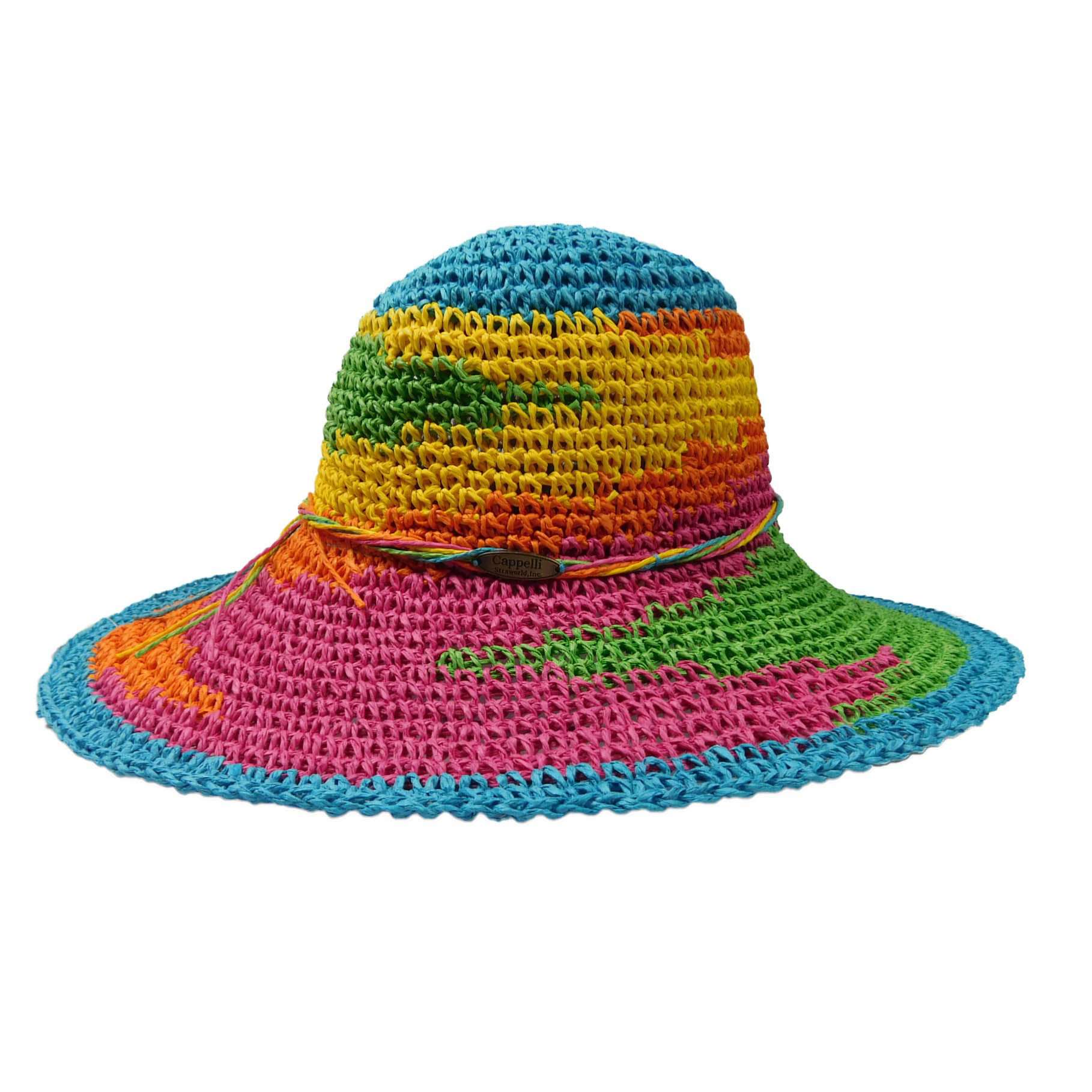 Hand Crocheted Toyo Floppy, Floppy Hat - SetarTrading Hats 
