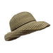 Kettle Brim Ribbon Hat - Scala Collection Hats Kettle Brim Hat Scala Hats    