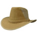 DPC Global Soaker Hat with Front Panel Safari Hat Dorfman Hat Co. MSPO984NTS Natural S/M 