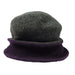 Two Tone Boiled Wool Little Cloche Beanie Hat by JSA for Women Beanie Jeanne Simmons    