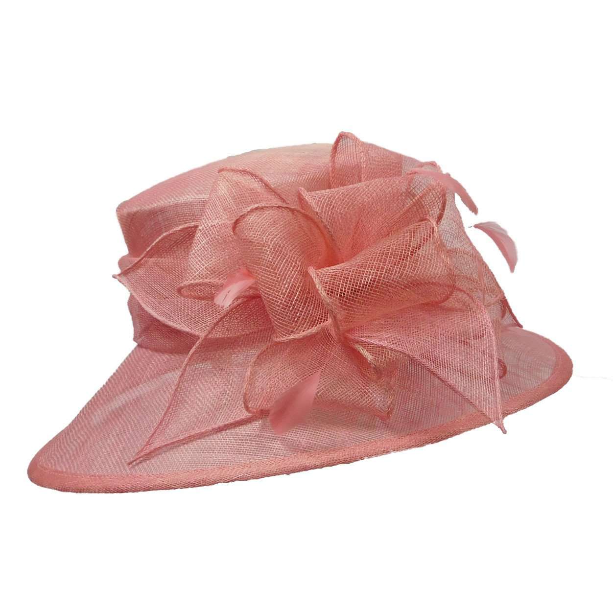 Downturned Brim Sinamay Dress Hat Dress Hat Something Special LA    