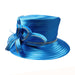 Satin Ribbon Dress Hat with Loopy Ribbon Accent, Dress Hat - SetarTrading Hats 