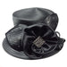 Satin Braid Dress Hat with Rhinestones, Dress Hat - SetarTrading Hats 