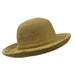 Small Kettle Brim Summer Hat - Jeanne Simmons Hats Kettle Brim Hat Jeanne Simmons js8329tn Tan Medium (57 cm) 