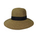Asymmetrical Brim Summer Hat - Jeanne Simmons Hats, Wide Brim Hat - SetarTrading Hats 