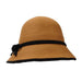 Wool Felt Cloche/Bucket Hat Cloche Jeanne Simmons    