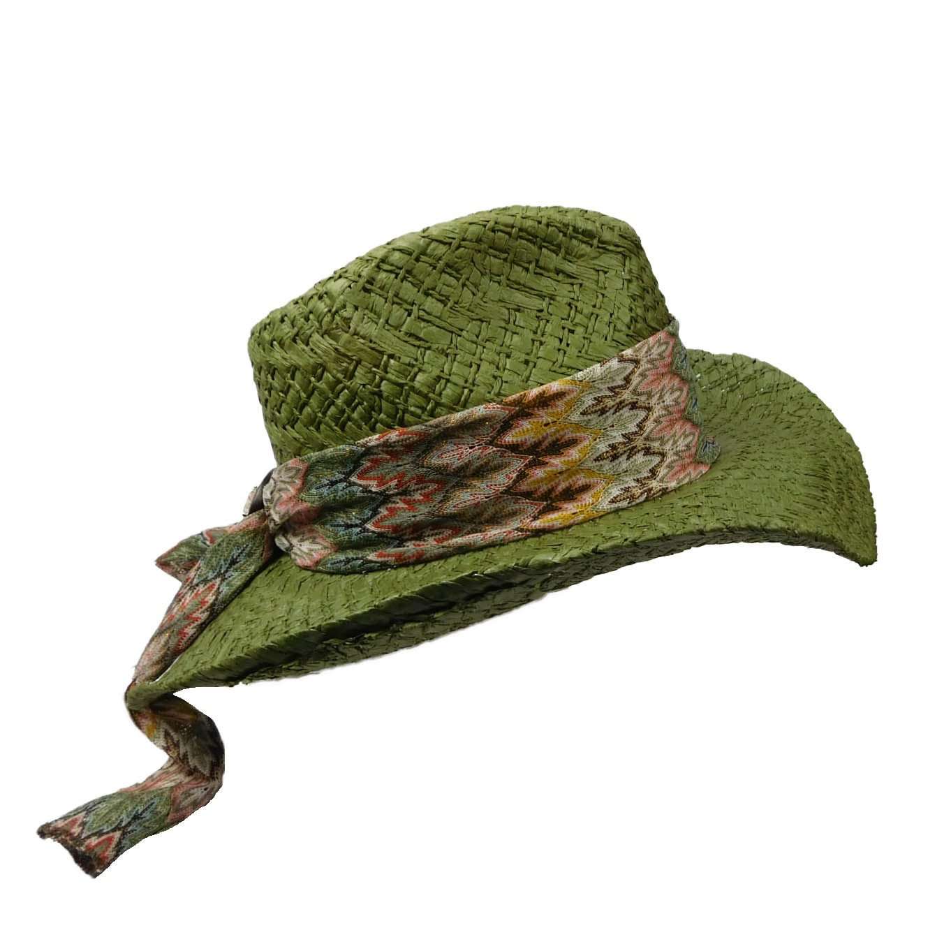 Fancy Weave Toyo Outback Cowboy Hat - Scala Pronto Hat, Cowboy Hat - SetarTrading Hats 