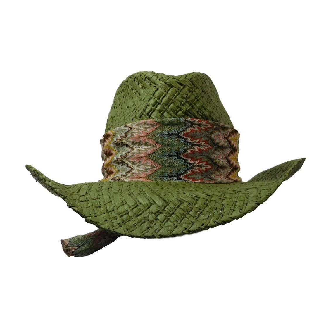 Fancy Weave Toyo Outback Cowboy Hat - Scala Pronto Hat, Cowboy Hat - SetarTrading Hats 