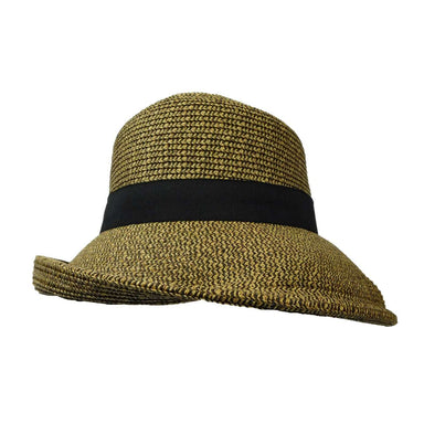 Up Turn Brim Summer Hat - Scala Collection Hats Kettle Brim Hat Scala Hats    