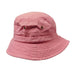 Washed Twill Kid's Bucket Hat - DPC Kids Bucket Hat Dorfman Hat Co. SK066PK Pink  