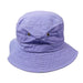 Washed Twill Kid's Bucket Hat - DPC Kids Bucket Hat Dorfman Hat Co. SK066PP Purple  