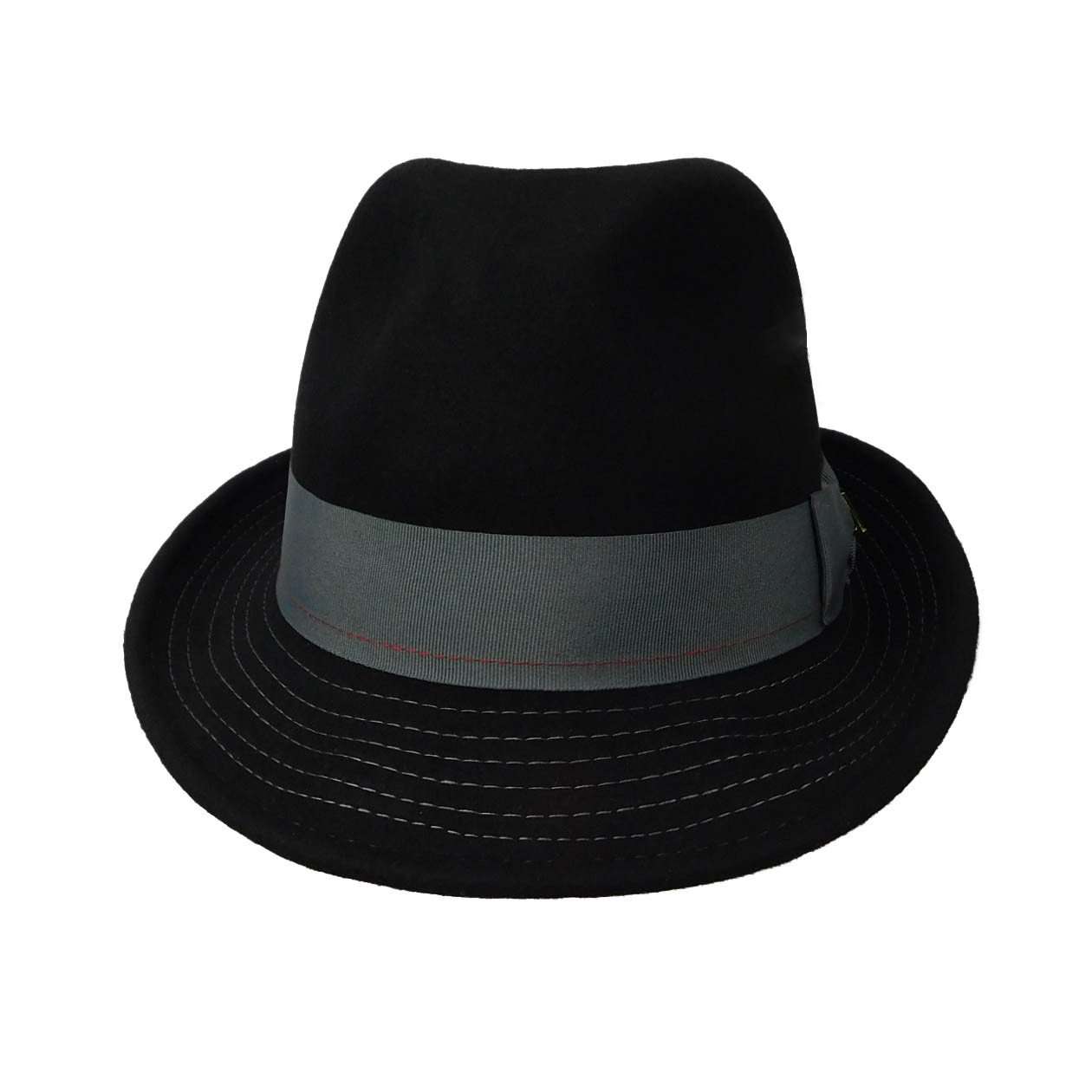 Stacy Adams Stitched Brim Classic Fedora Hat, Fedora Hat - SetarTrading Hats 
