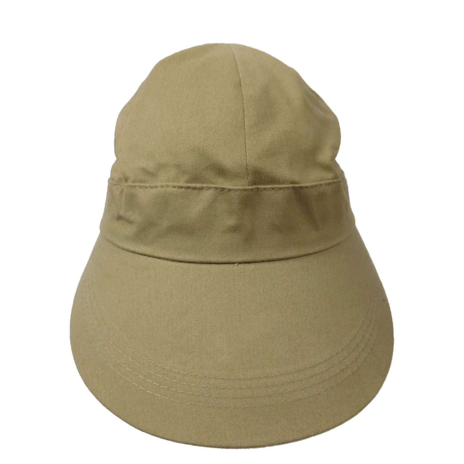 Cotton Facesaver Cap with Bow - Cappelli Hats Taupe / Os (57 cm)