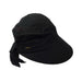 Cotton Facesaver Cap with Bow - Cappelli Hats Cap Cappelli Straworld    