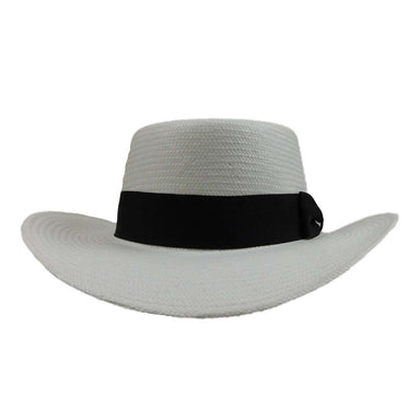 White Toyo Gambler Golf Hat by Kenny Keith Gambler Hat Great hats by Karen Keith    