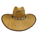 Palm Leaf Safari Safari Hat Mentone Beach MSPL905BKO Black  