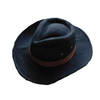 Washed Twill Outback Safari Hat Dorfman Hat Co.    