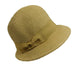Slanted Brim Summer Cloche by JSA for Women, Cloche - SetarTrading Hats 