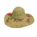 Ribbon and Straw Floppy Hat Floppy Hat Jeanne Simmons    