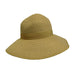 Ribbon Trimmed Wide Brim Sun Hat - Jeanne Simmons Hats Wide Brim Hat Jeanne Simmons    