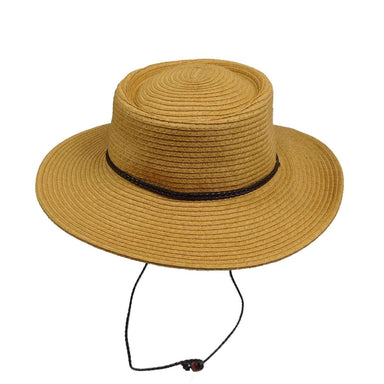 Women's Toyo Gaucho Hat - Scala Collezione Bolero Hat Scala Hats WSTS681TN Tan  