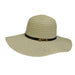 Tropical Trends Summer Floppy Hat Floppy Hat Dorfman Hat Co. lp232iv Ivory  