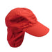 Microfiber Flap Cap - Scala Hats for Kids Cap Scala Hats SK70RD Red  