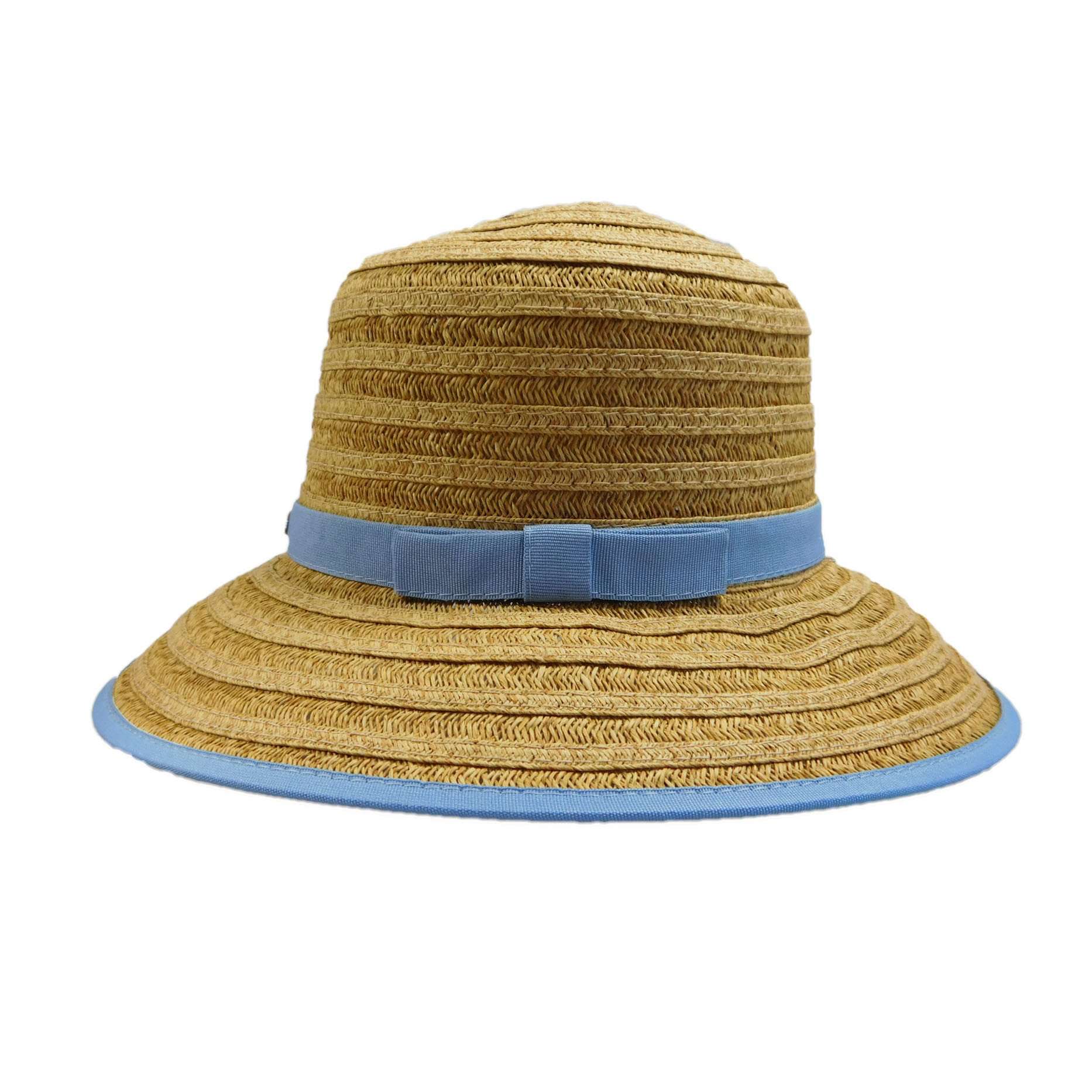 Cappelli Big Brim Hat with Ribbon Accent Wide Brim Hat Cappelli Straworld    
