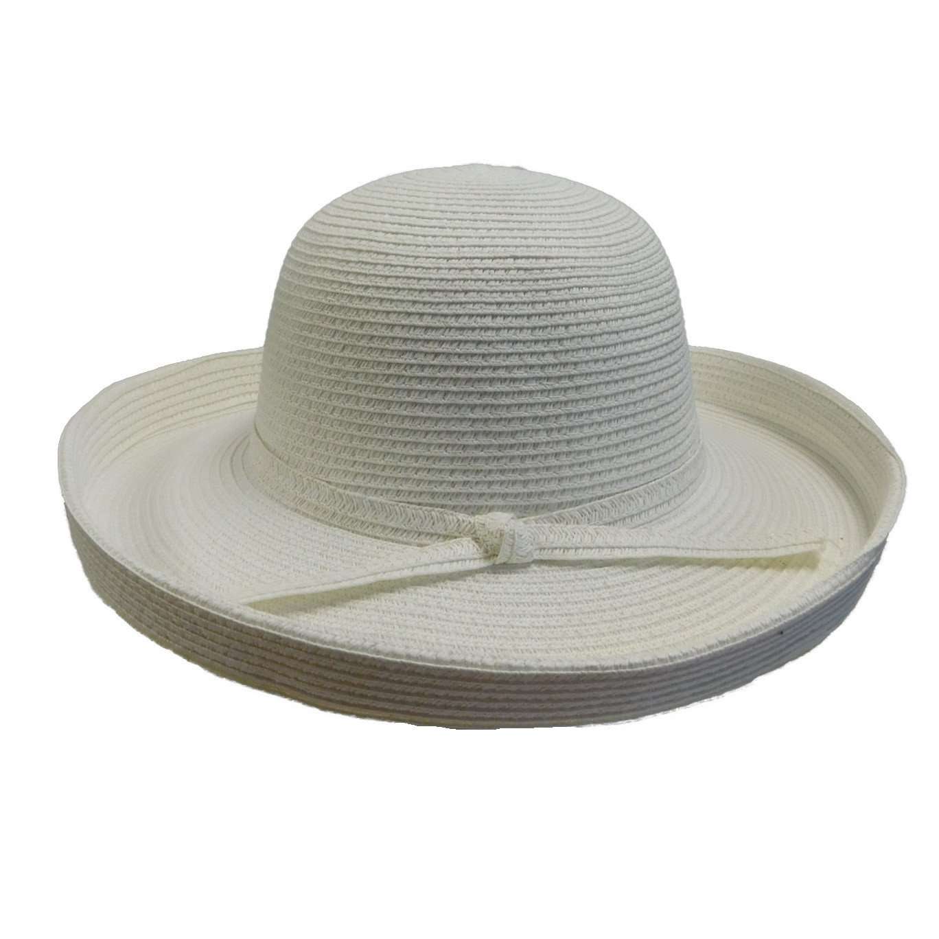 Medium Sewn Braid Kettle Brim - Jeanne Simmons Hats Kettle Brim Hat Jeanne Simmons WSPP591IV Ivory  
