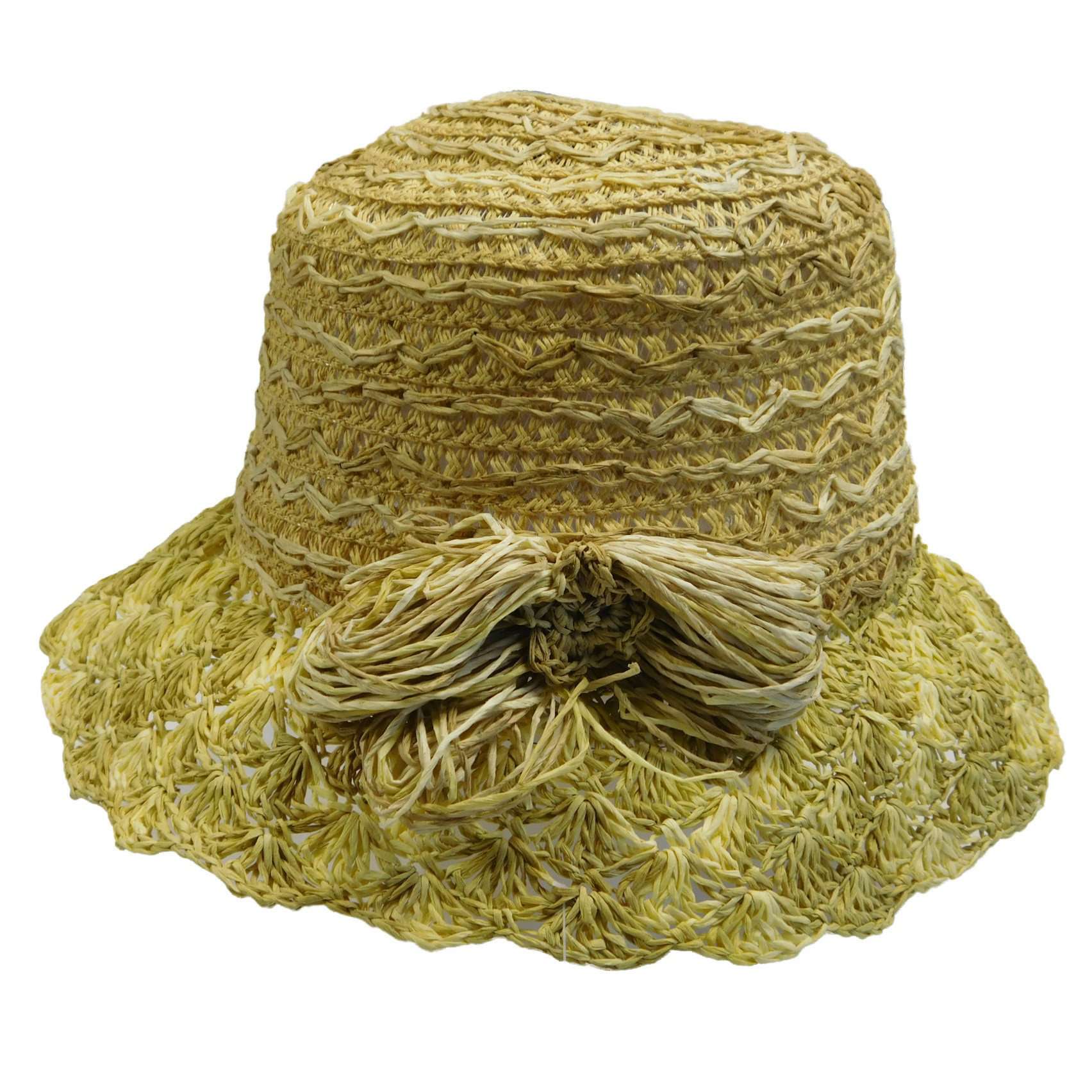 Crocheted Toyo Hat Cloche Jeanne Simmons    