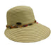 Cappelli Toyo Facesaver Facesaver Hat Cappelli Straworld WSPP747TN Tan  