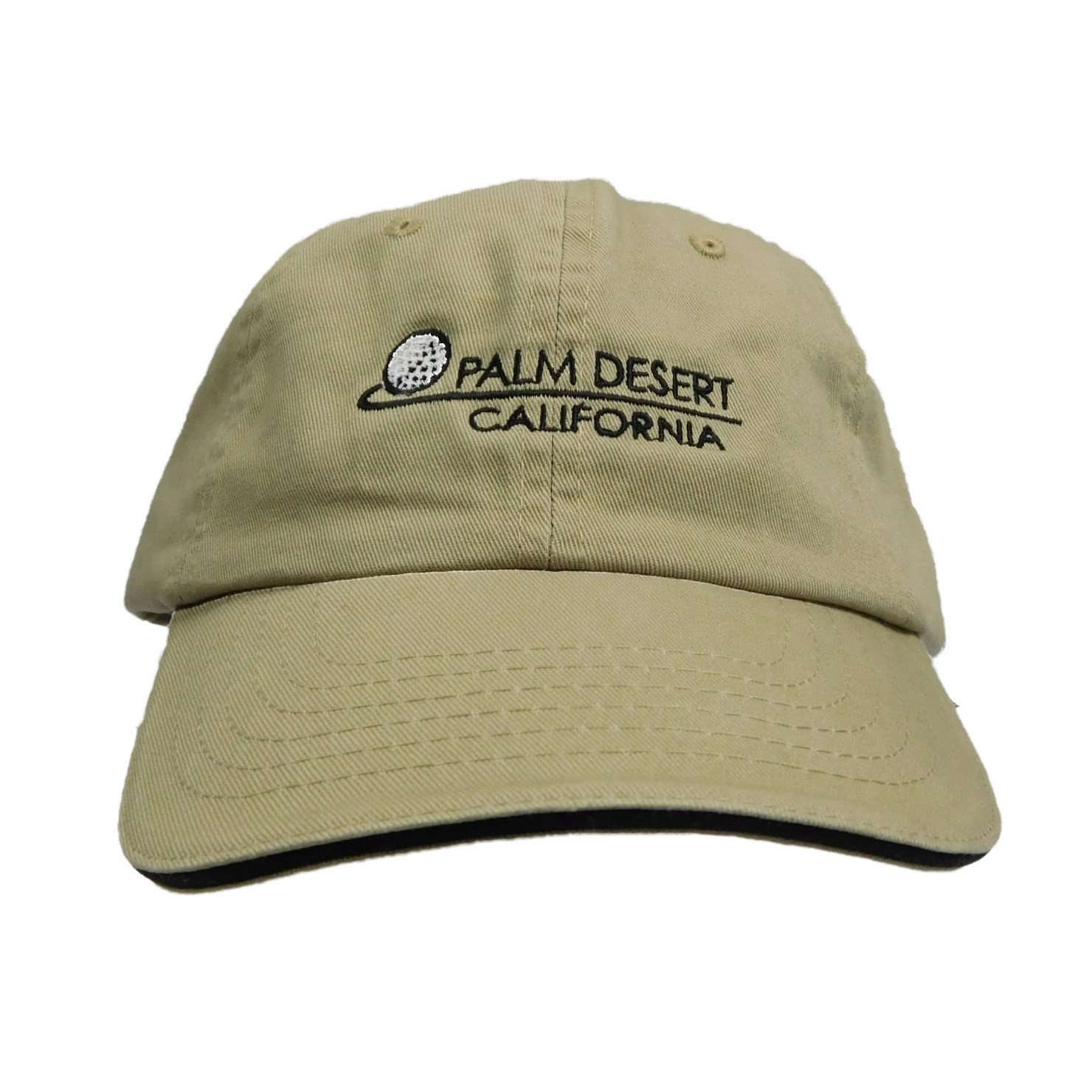 DPC Unstructured Cap with PALM DESERT Cap Dorfman Hat Co.    
