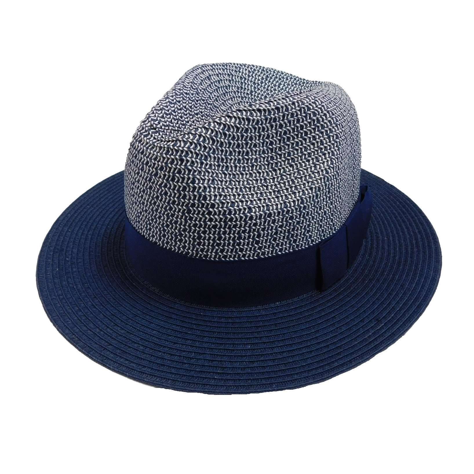 Two Tone Safari Style Hat Safari Hat Jeanne Simmons WSPS749NV Navy  