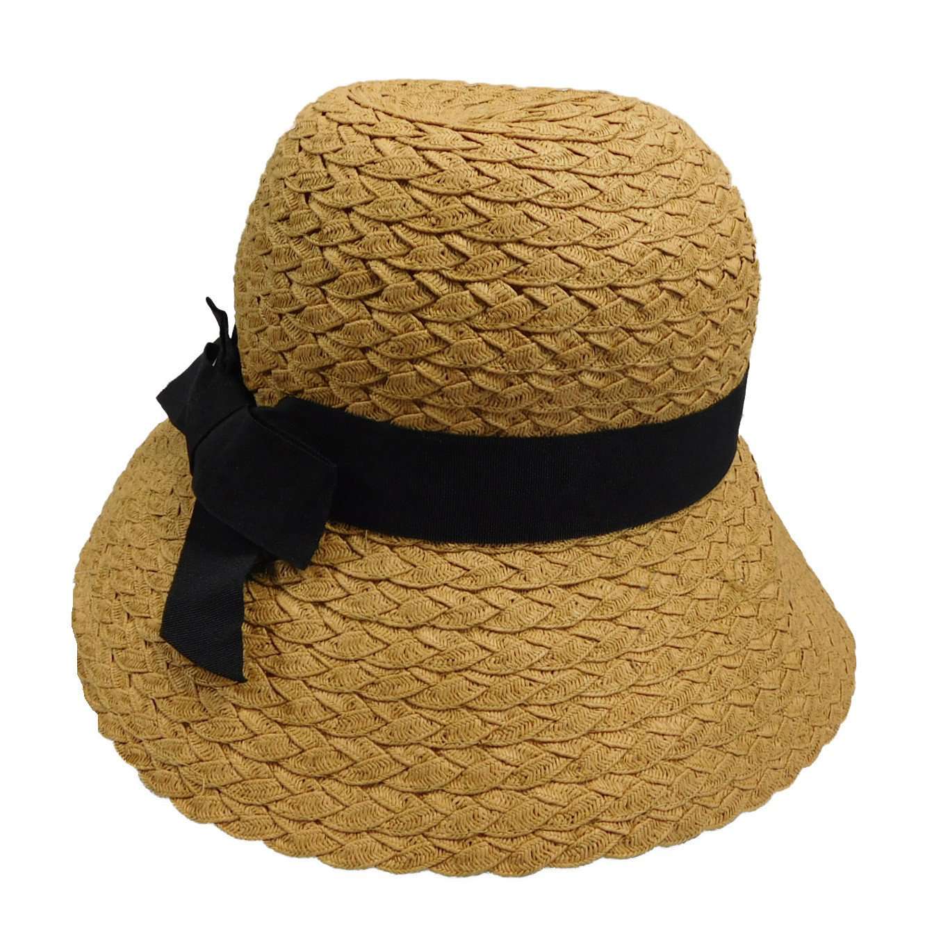 Criss Cross Braid Summer Hat Wide Brim Hat Jeanne Simmons    