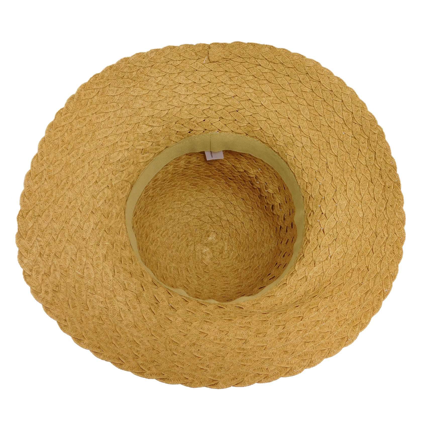 Criss Cross Braid Summer Hat Wide Brim Hat Jeanne Simmons    