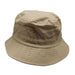 Old Fashion Bucket Hat Bucket Hat Milani Hats MSCT915KH Khaki  