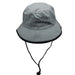 Cotton Bucket Hat with Stitched Brim Bucket Hat Milani Hats MSCT914GY Grey  
