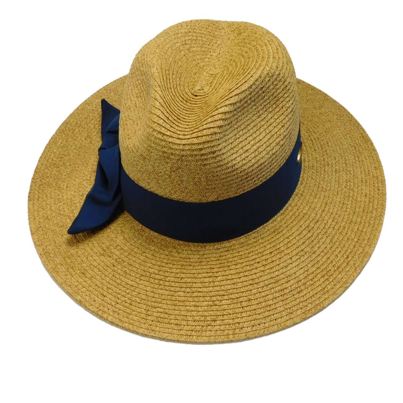 Cappelli Large Brim Summer Safari Hat Safari Hat Cappelli Straworld WSPS290NV Navy  