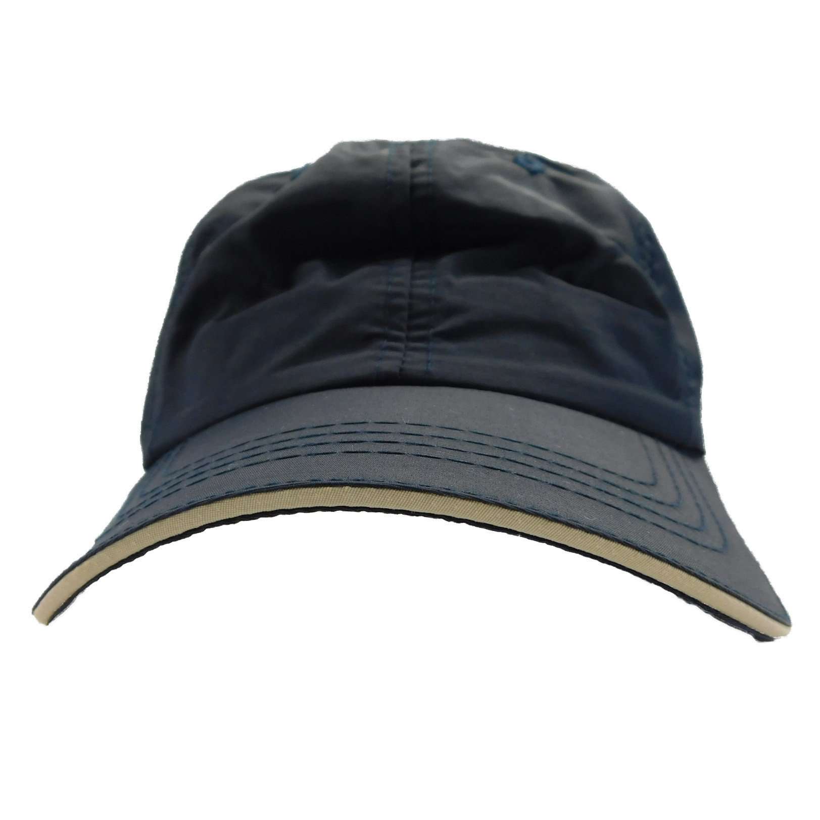 DPC Global Sandwiched Supplex® Cap Cap Dorfman Hat Co. bc136nv Navy/Khaki  