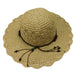 Beaded Crochet Toyo Sun Hat, Wide Brim Sun Hat - SetarTrading Hats 