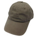 Washed Cotton Baseball Cap Cap Milani Hats wc001ol Olive  