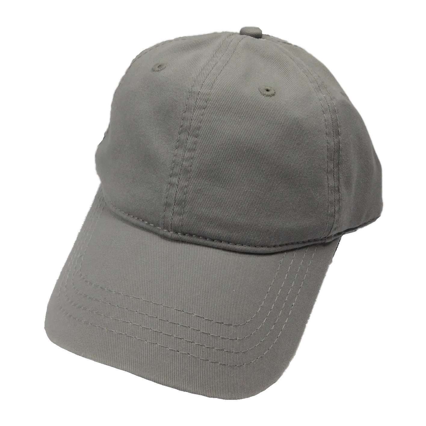 Washed Cotton Baseball Cap Cap Milani Hats C0007DGY Dark Grey  