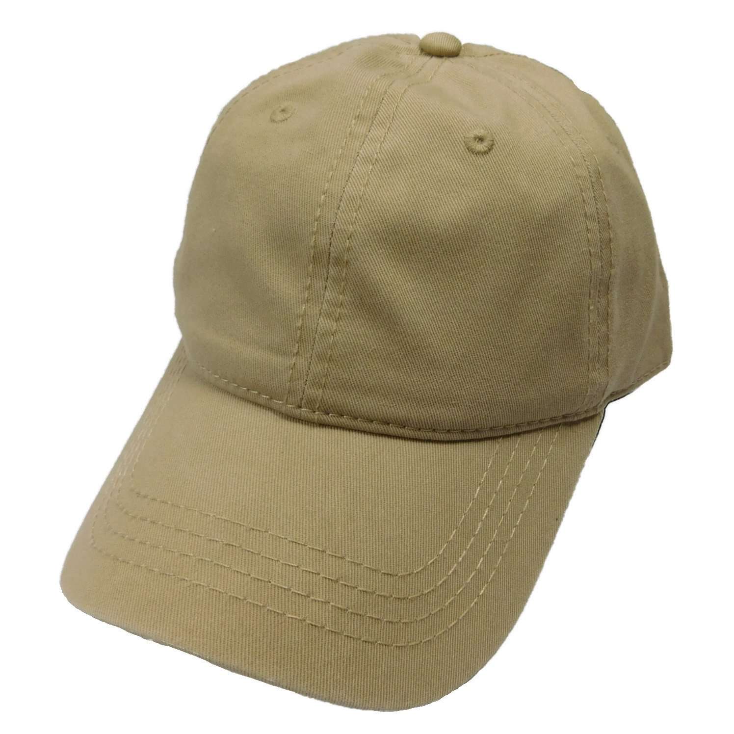 SetarTrading Unstructured Baseball Cap Cap Milani Hats wc001kh Khaki  