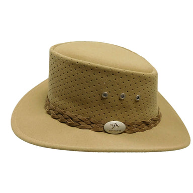 Aussie Chiller Perforated Bushie Hat, Safari Hat - SetarTrading Hats 