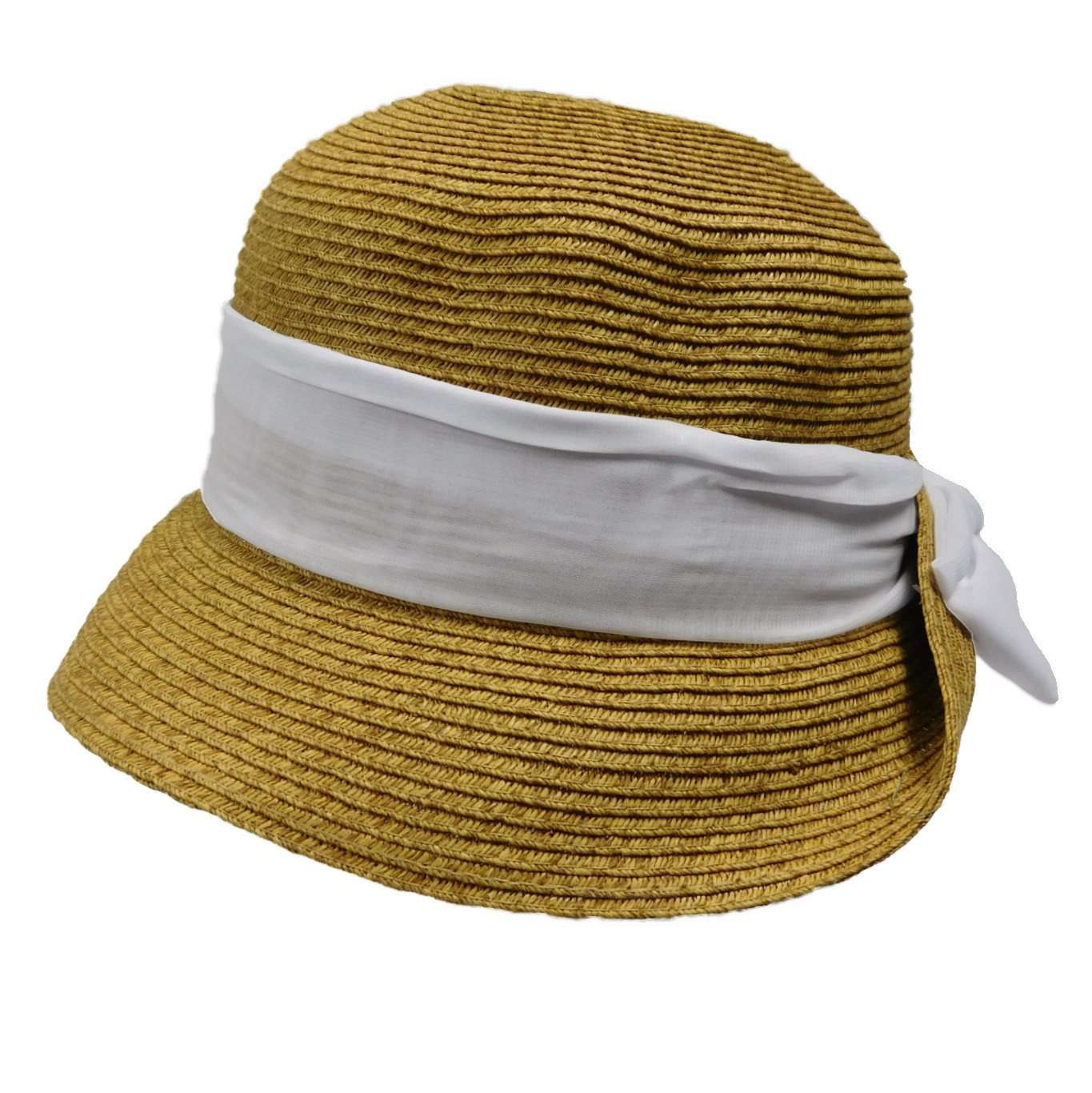 Small Bonnet Hat with Scarf - Boardwalk Style Cloche Boardwalk Style Hats    