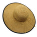 Fine Raffia Sun Hat with Twisted Tie, Floppy Hat - SetarTrading Hats 