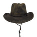 Weathered Cotton Outback Hat, Small to 3XL Size - DPC Headwear Safari Hat Dorfman Hat Co.    