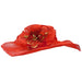 Sinamay Derby Hat with Embroidered Applique Dress Hat Something Special LA    