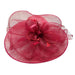Sinamay Dress Hat with Large Mesh Flower Accent - Something Special Dress Hat Something Special Hat    