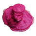Lace Ruffle Organza Hat, Dress Hat - SetarTrading Hats 